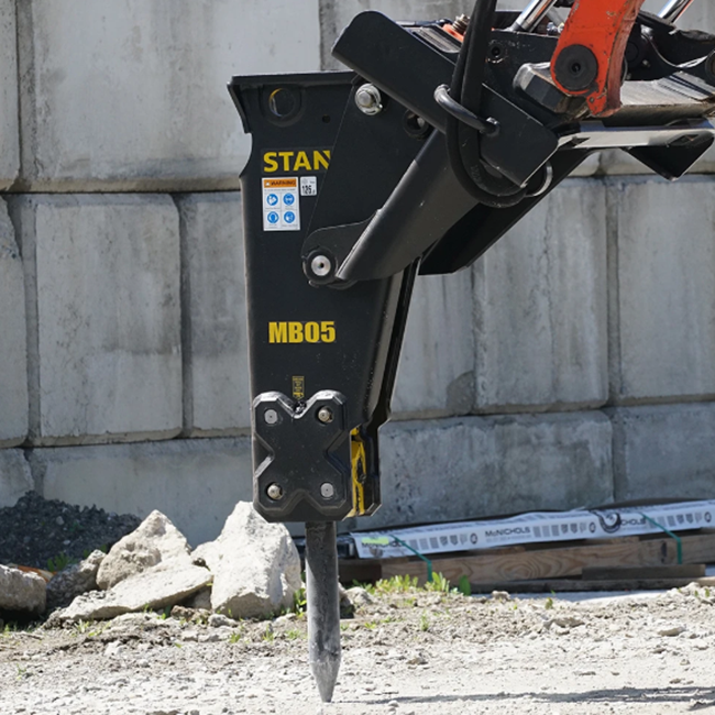 Skid Steer - Concrete Breaker hover