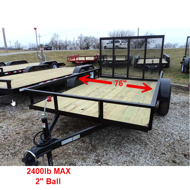 Utility Trailer - 6' x 12' hover