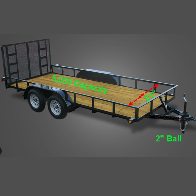 Utility Trailer 7k hover