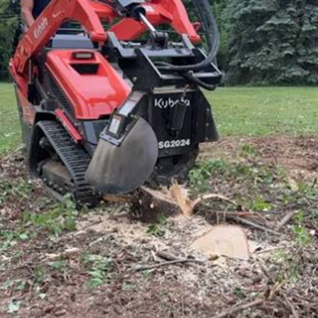 Mini Skid- Stump Grinder hover