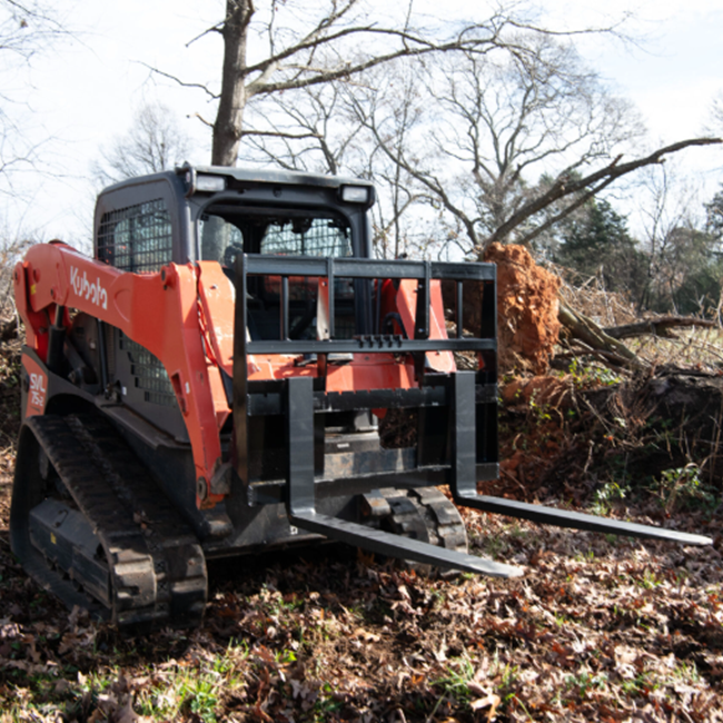 Skid Steer- Forks 4ft hover