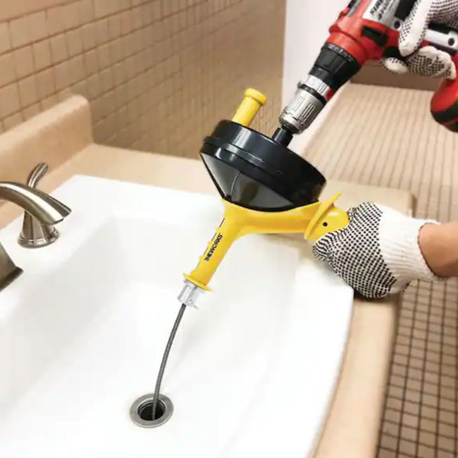 Hand Sewer Auger 1/4"x25' hover
