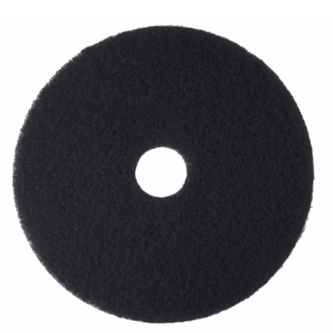 Black Stripping Pad 17"