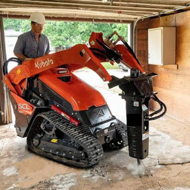 Mini Skid- Concrete Breaker hover