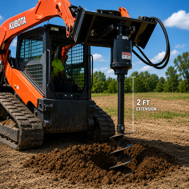 Auger Bit Extension 2' Hex hover