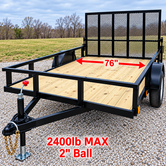 Utility Trailer - 6' x 12' hover