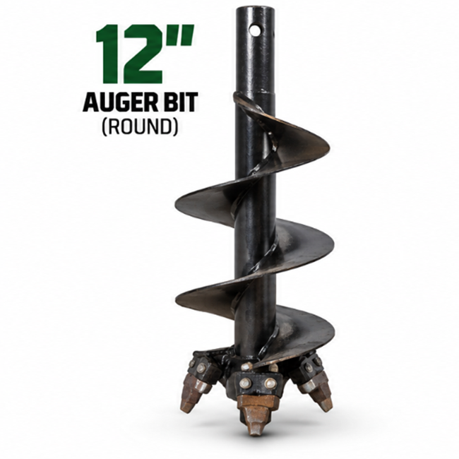 12 Inch Auger Round Bit